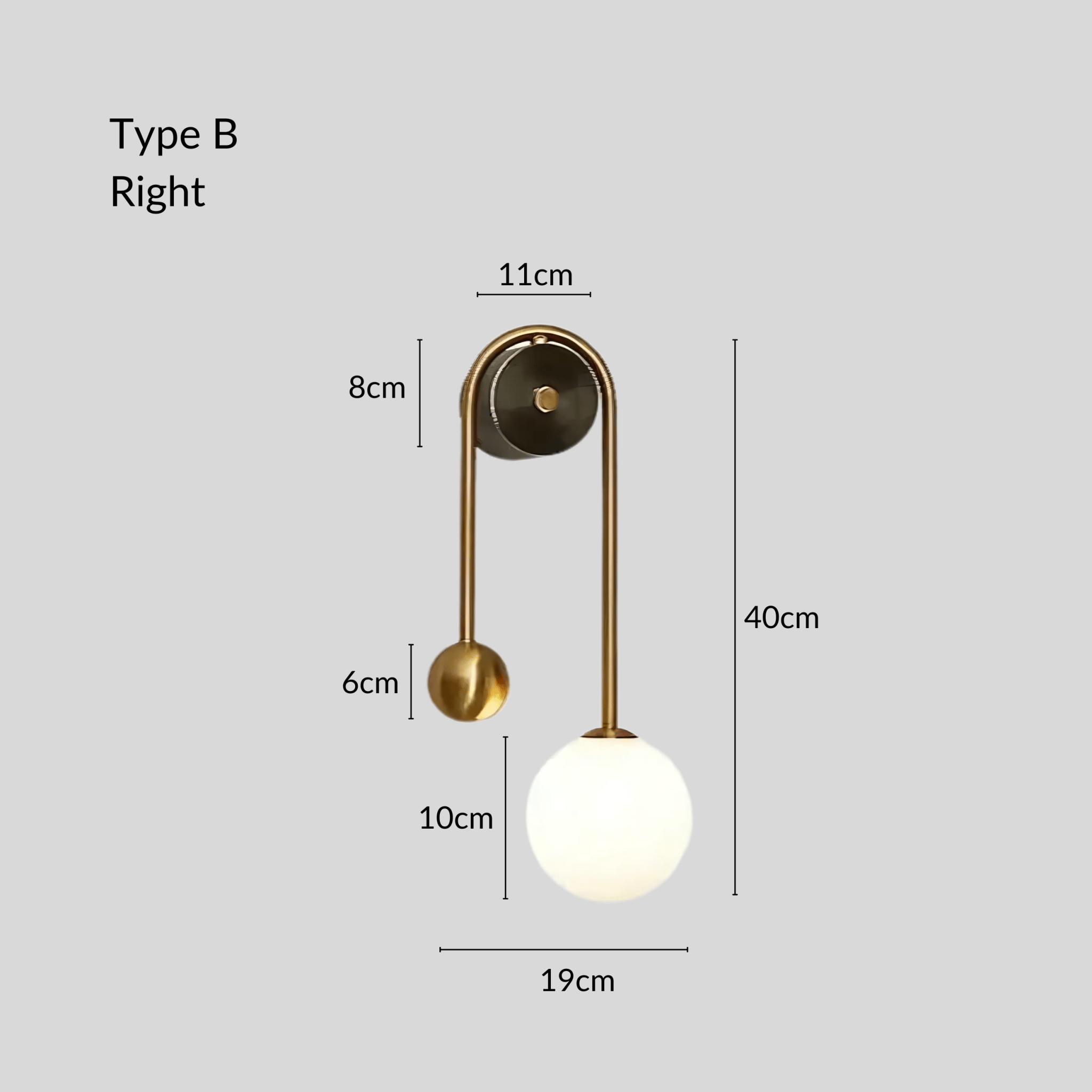 Balanced Wall Light - Tabby Lighting