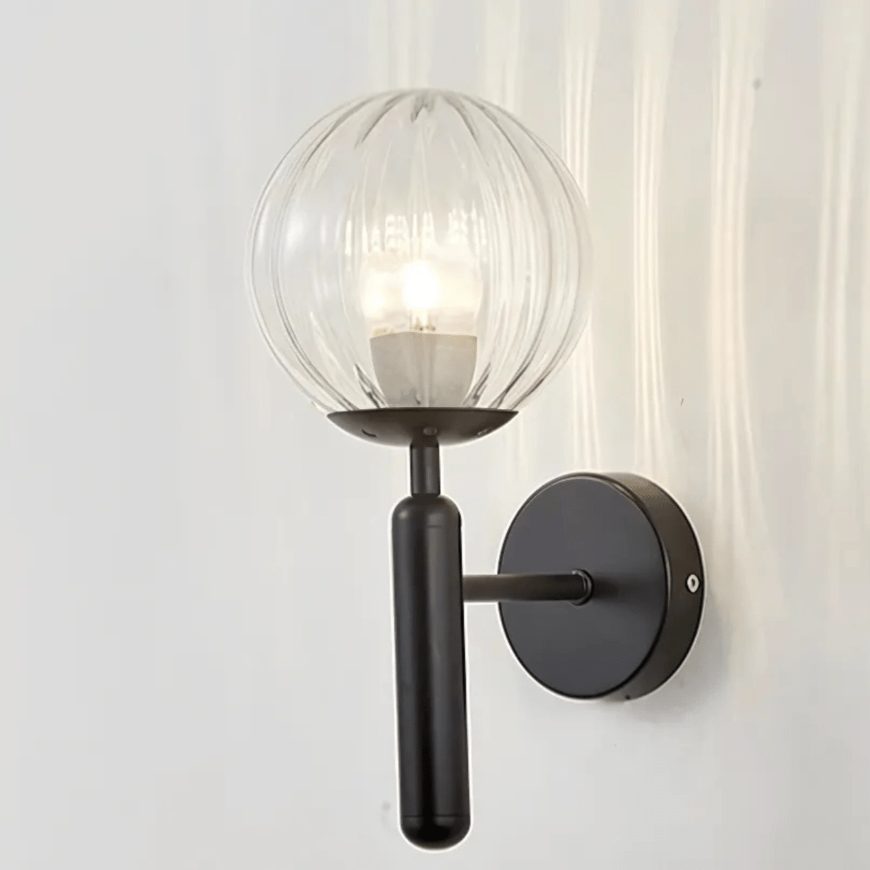 Bauer Black Wall Light - Tabby Lighting