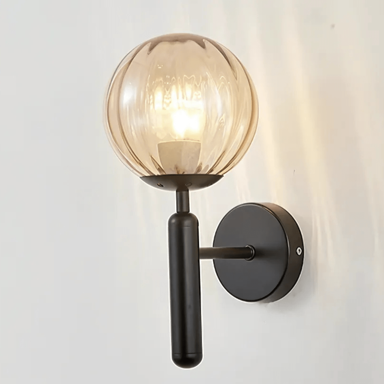 Bauer Black Wall Light - Tabby Lighting
