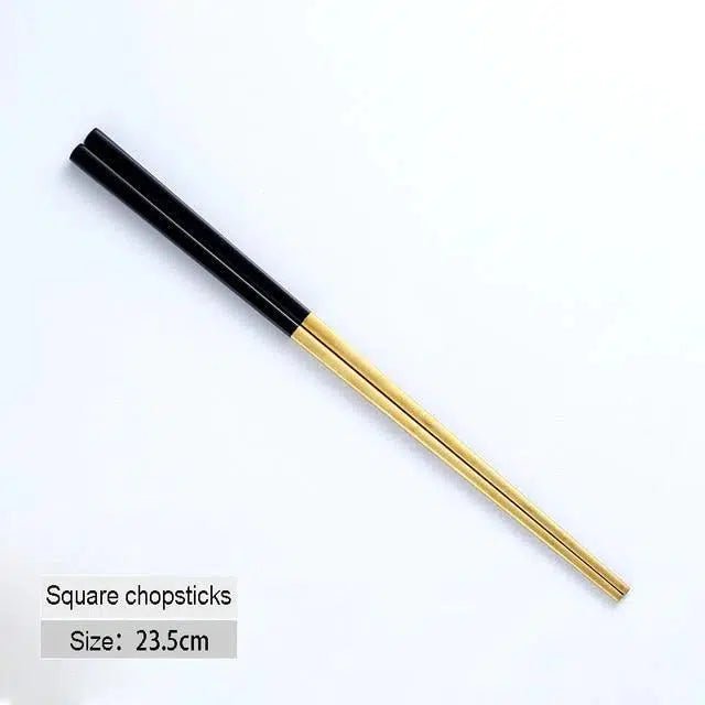 Black + Gold Cutlery Set - Tabby Lighting