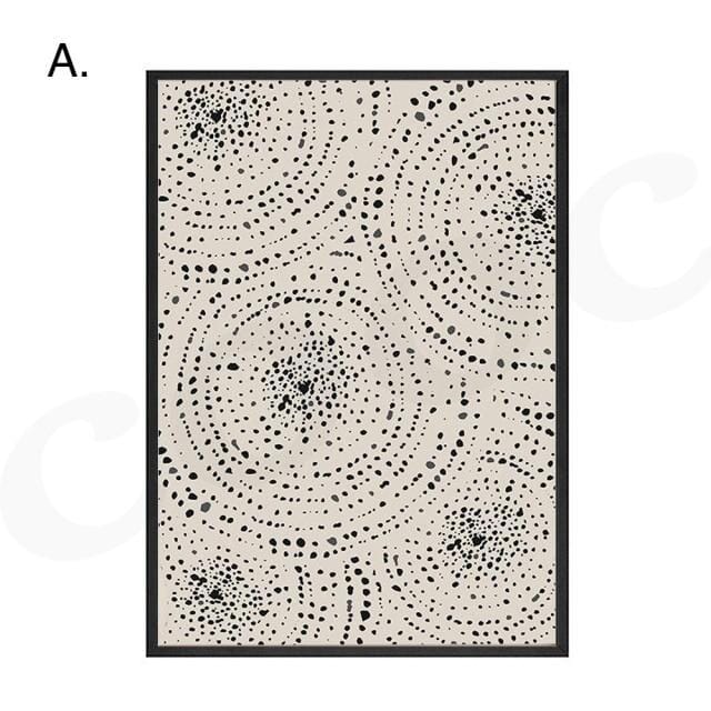 Boho Canvas Prints - Tabby Lighting