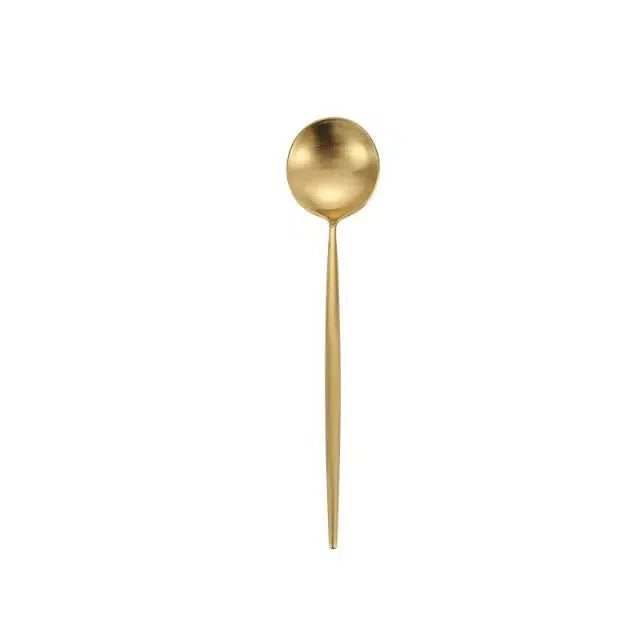 Brushed Gold Cutlery Set - Tabby Lighting