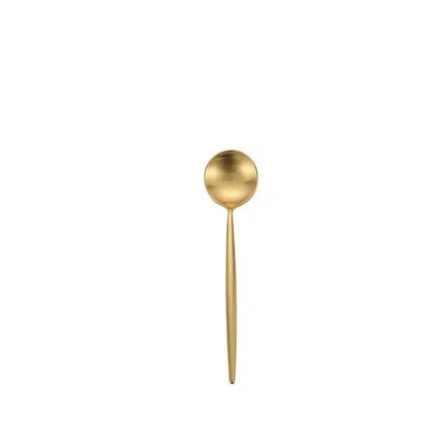 Brushed Gold Cutlery Set - Tabby Lighting