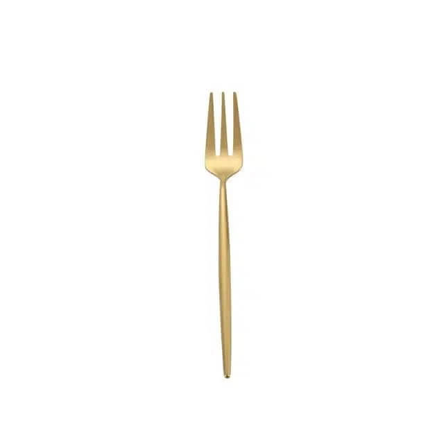 Brushed Gold Cutlery Set - Tabby Lighting