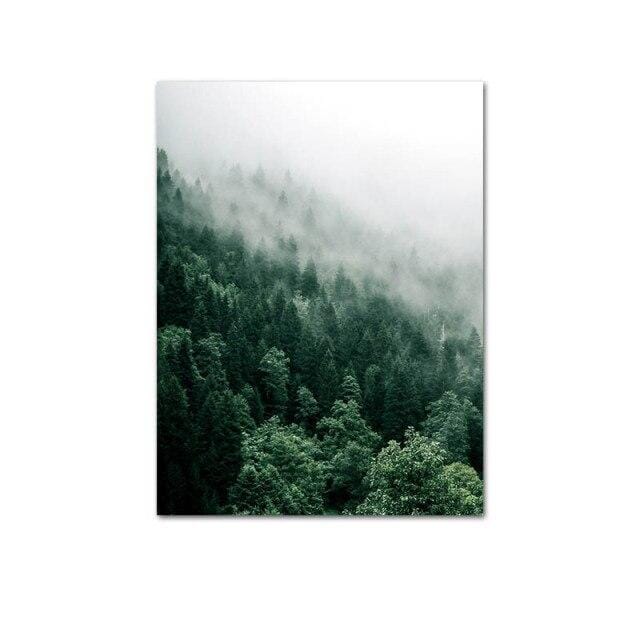 Foggy Forest Print - Tabby Lighting