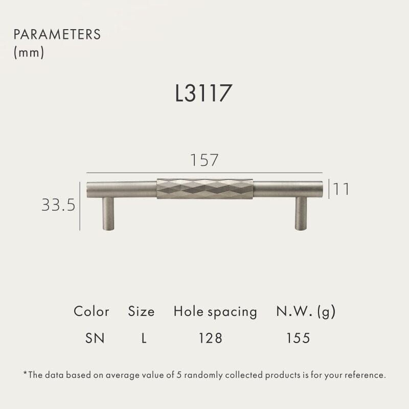 Geo Handle - Tabby Lighting