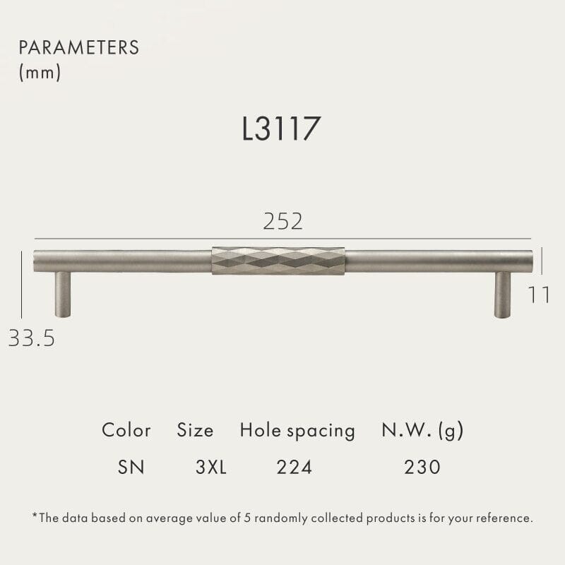 Geo Handle - Tabby Lighting