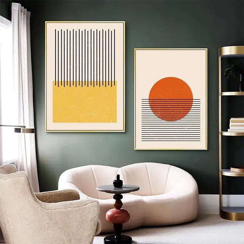 Geometric shape prints - Tabby Lighting
