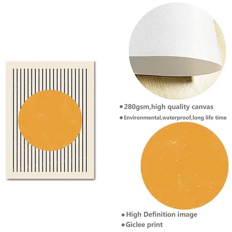 Geometric shape prints - Tabby Lighting