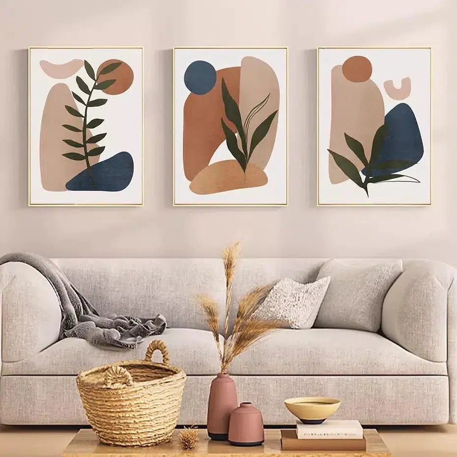 Green Leaf Bohemia Prints - Tabby Lighting