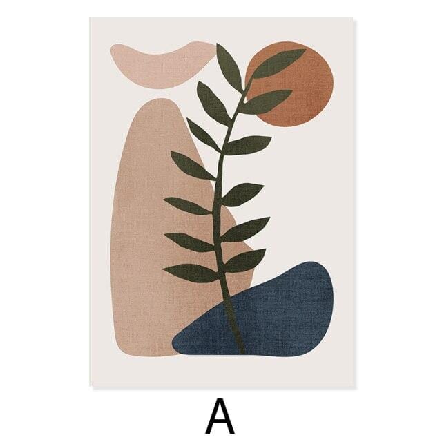 Green Leaf Bohemia Prints - Tabby Lighting