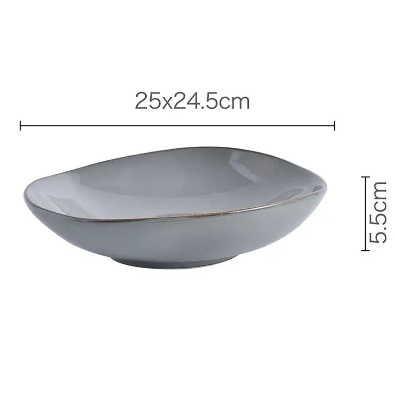 Irregular Ceramic Dishes + Plates - Tabby Lighting