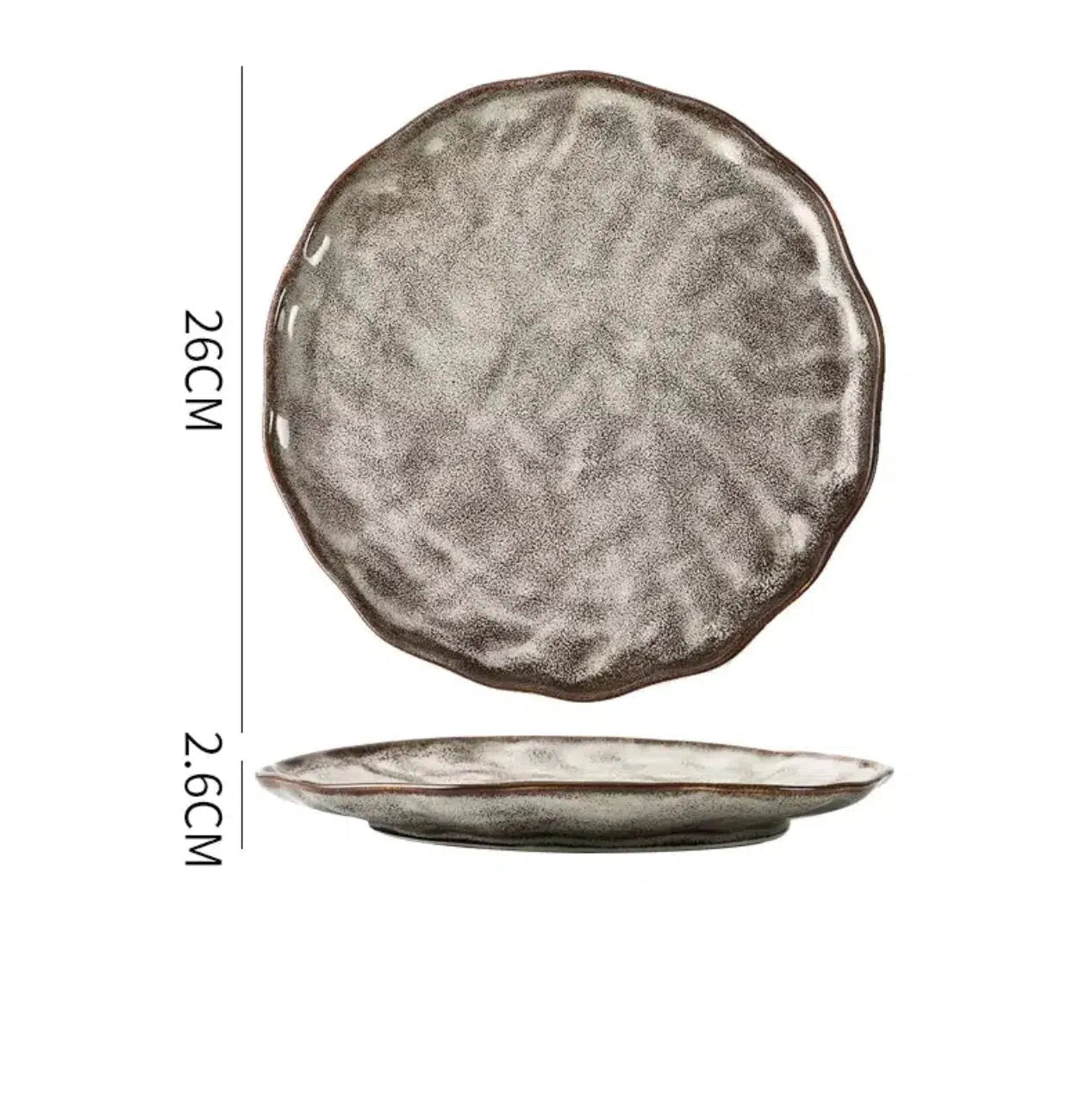 Irregular Stone Grain Bowls + Plates - Tabby Lighting
