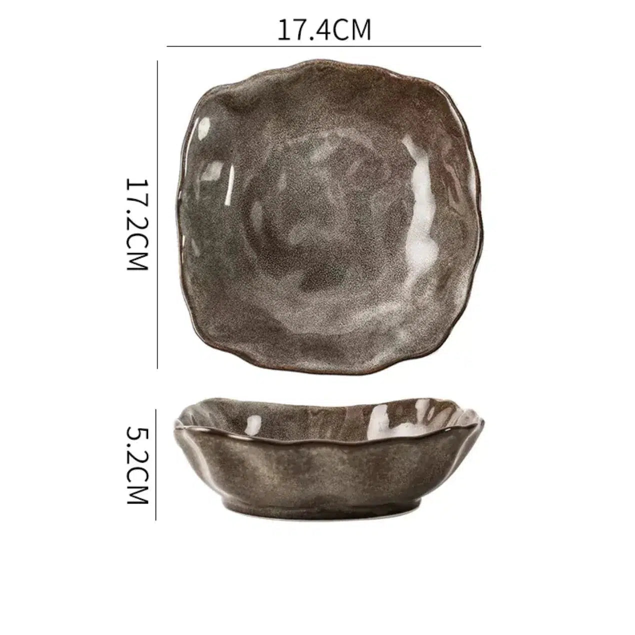 Irregular Stone Grain Bowls + Plates - Tabby Lighting