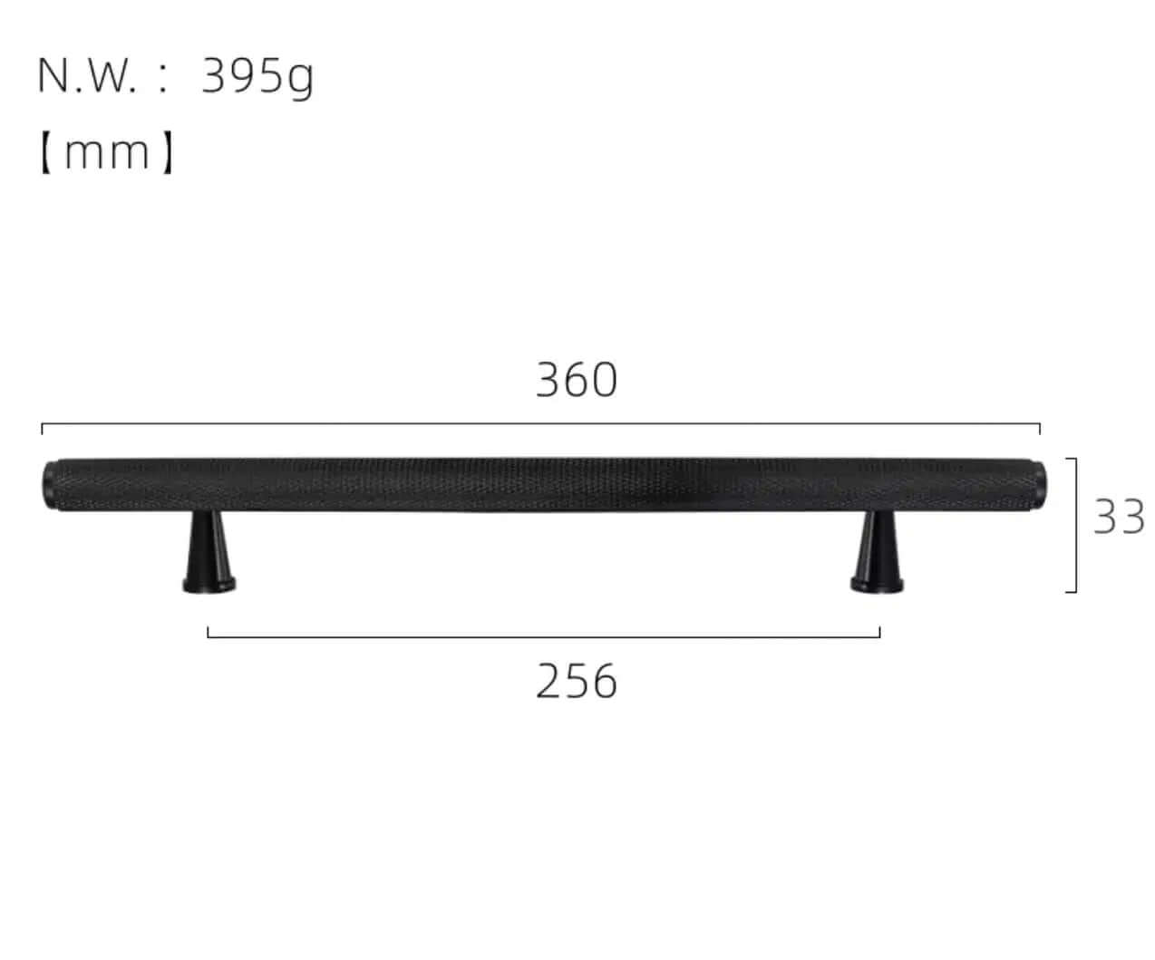 Knurled Handles - Tabby Lighting