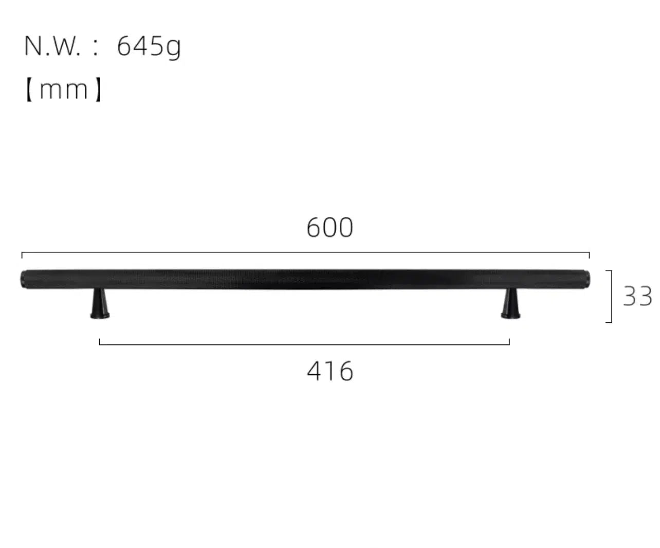 Knurled Handles - Tabby Lighting