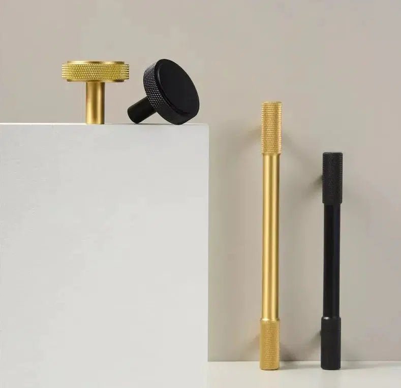 Knurled Tip Handles - Tabby Lighting