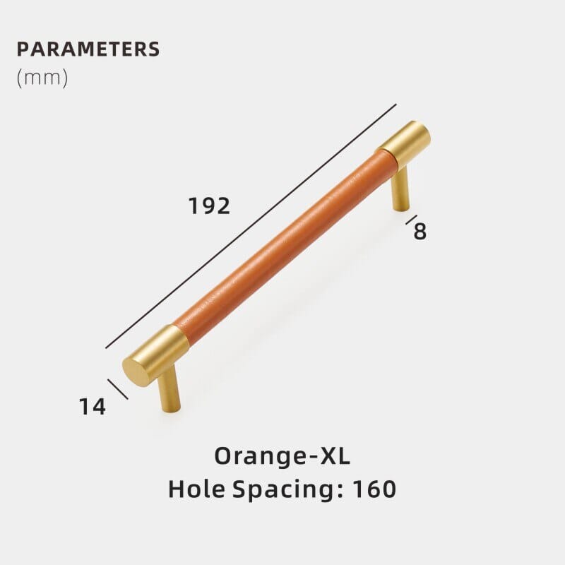 Leather Handle - Tabby Lighting