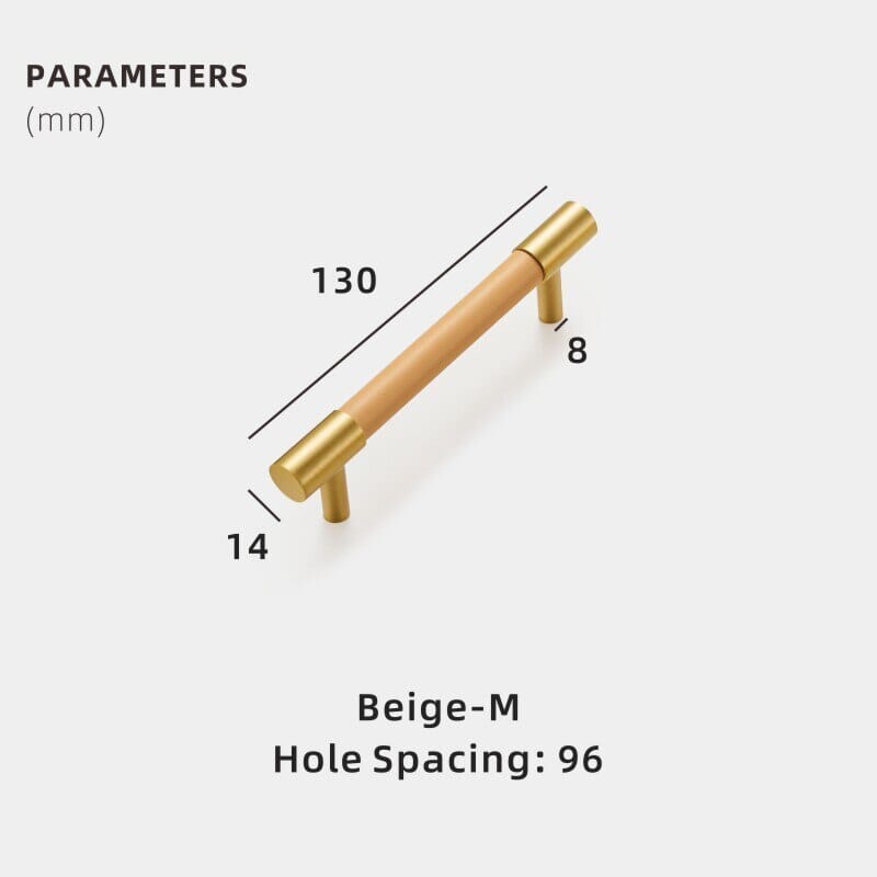 Leather Handle - Tabby Lighting