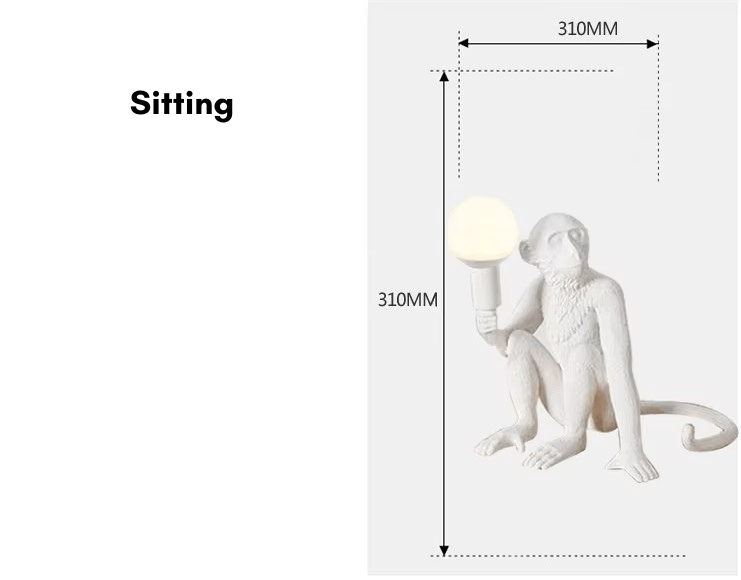 Monkey Lamp - Tabby Lighting
