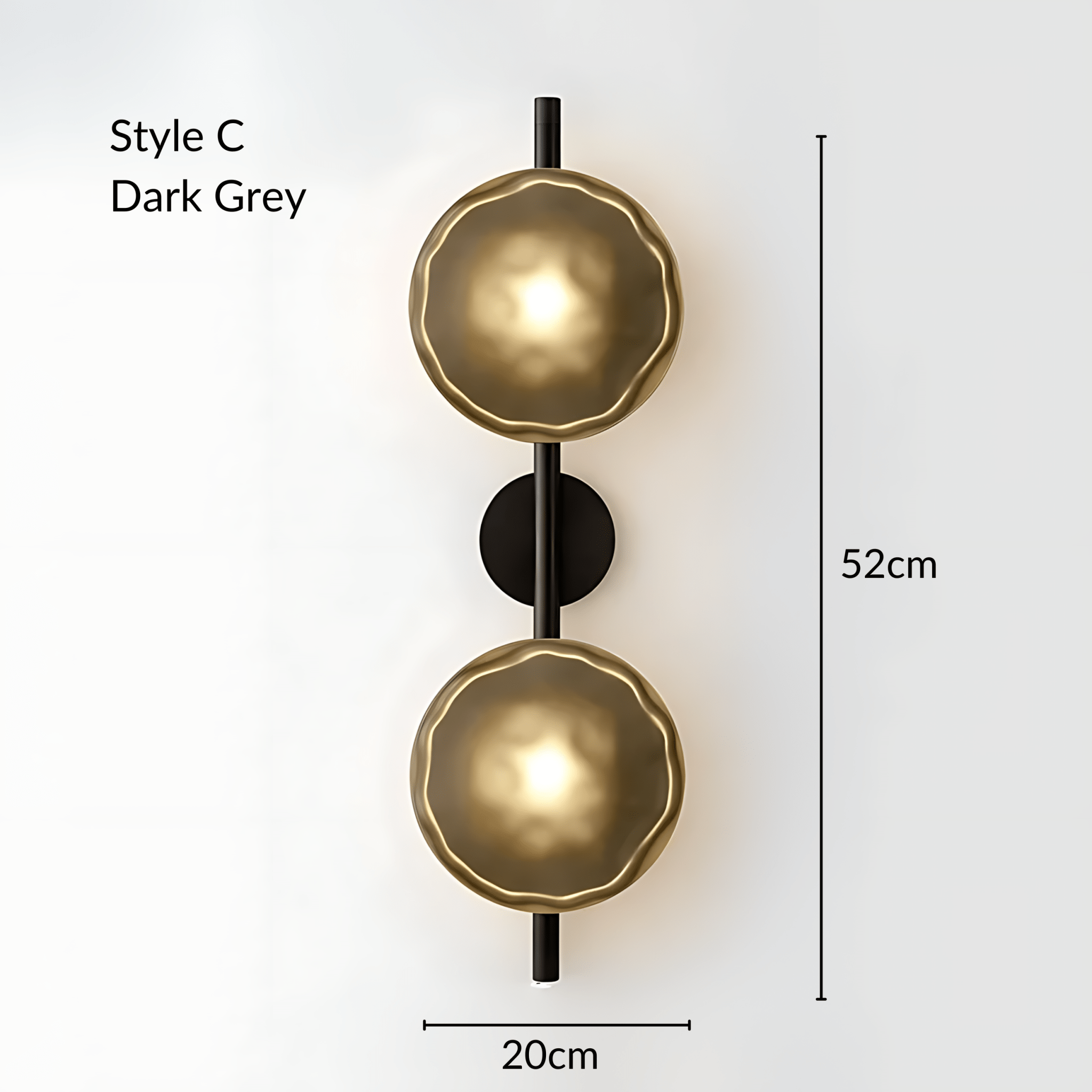 Oyster Wall Light - Tabby Lighting