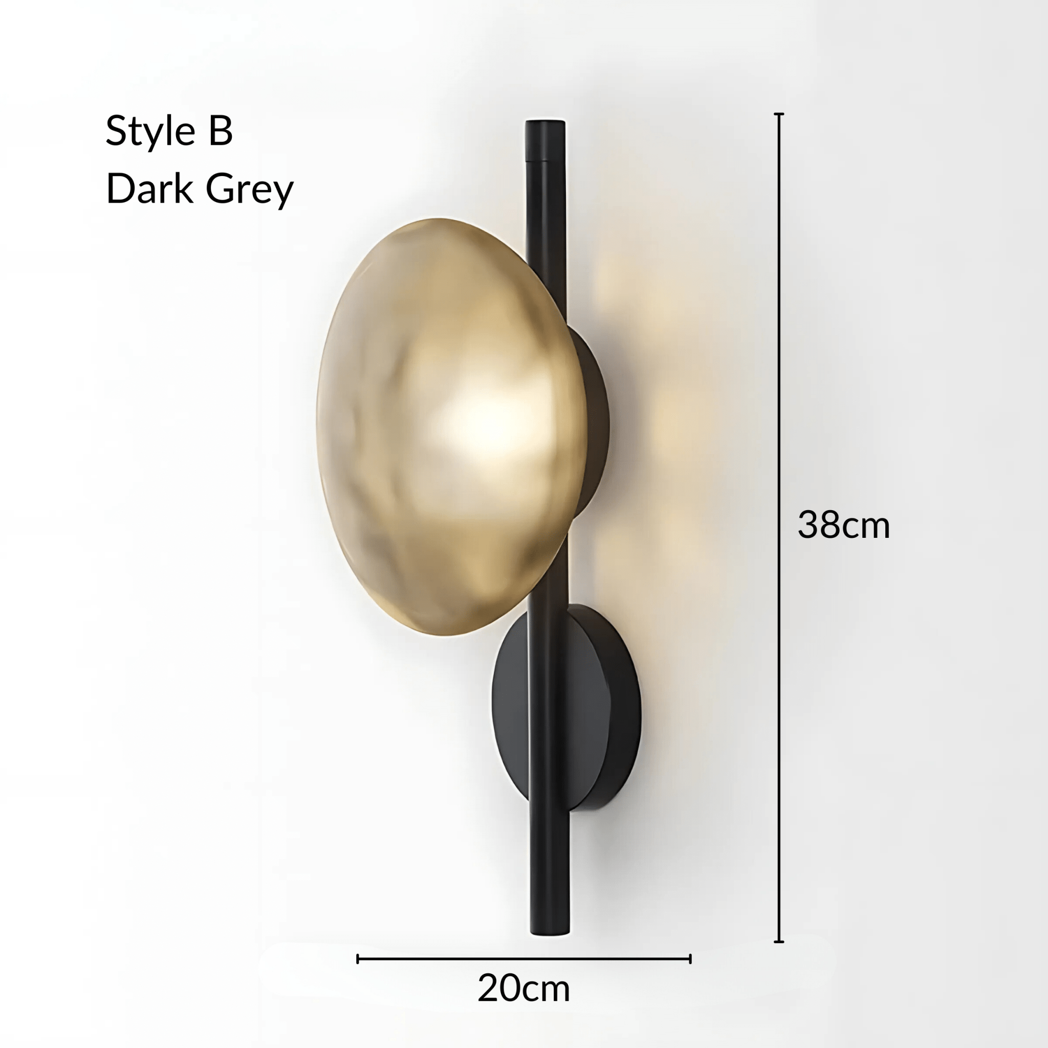 Oyster Wall Light - Tabby Lighting