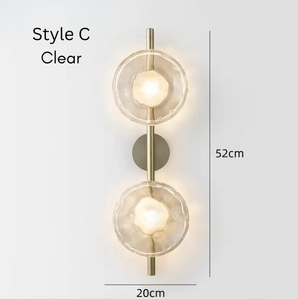 Oyster Wall Light - Tabby Lighting