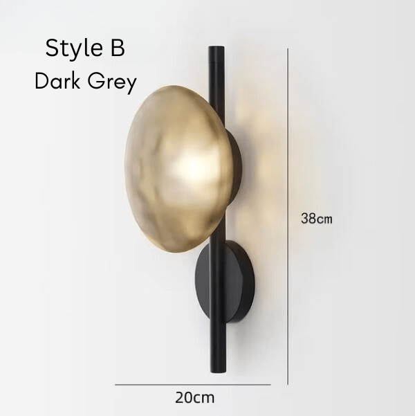 Oyster Wall Light - Tabby Lighting