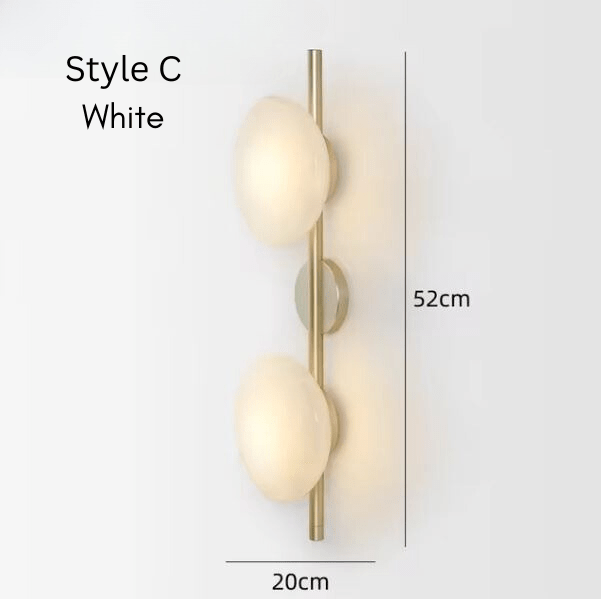 Oyster Wall Light - Tabby Lighting