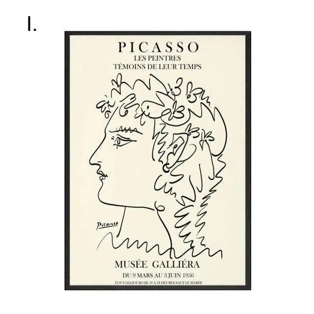 Picasso + Matisse Prints - Tabby Lighting