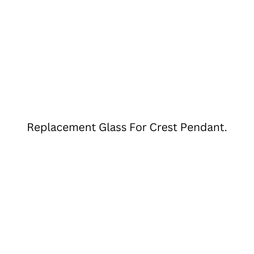 Replacement Glass For Crest Pendant - Tabby Lighting