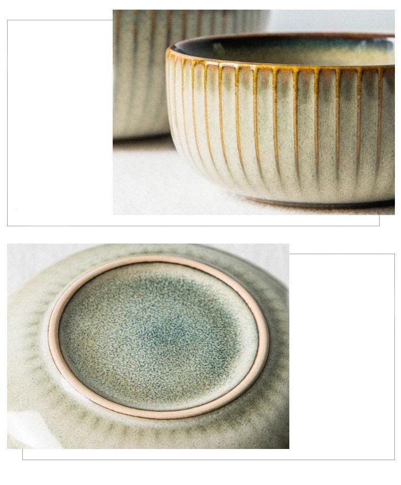 Rustic Ceramic Tableware - Tabby Lighting