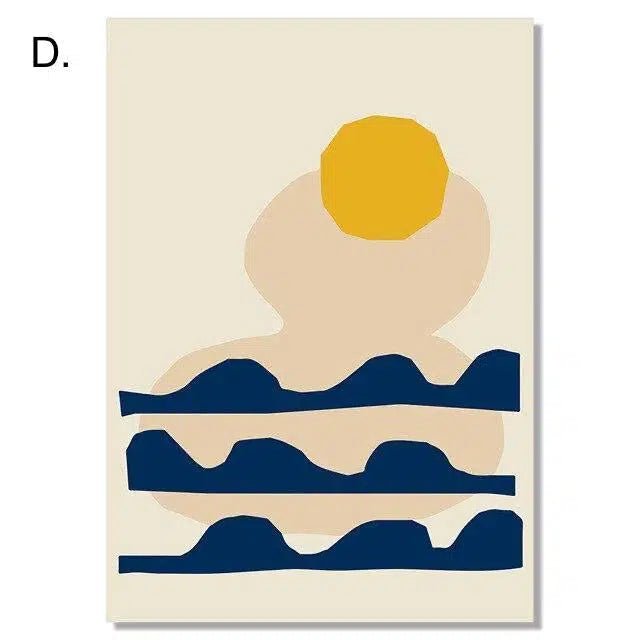 Sail minimalist prints - Tabby Lighting