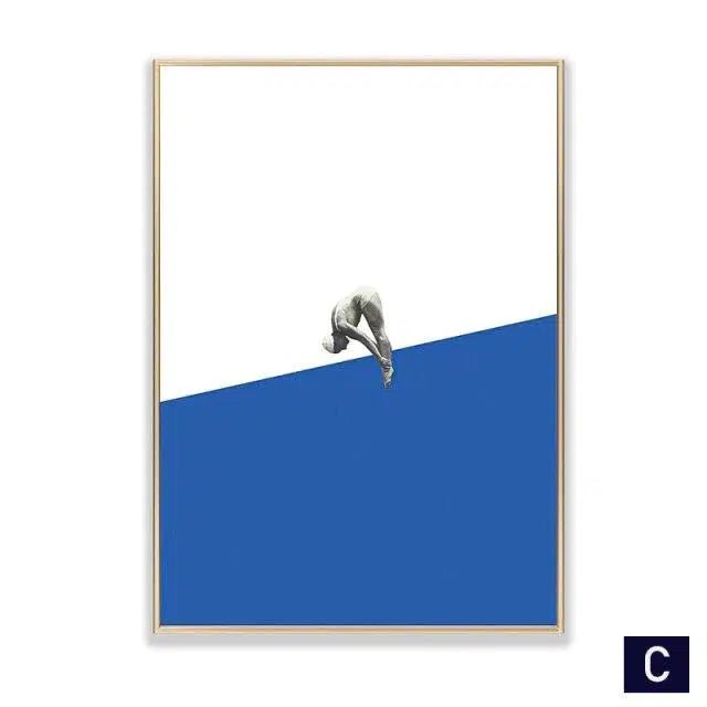 The Abstract Diver - Tabby Lighting