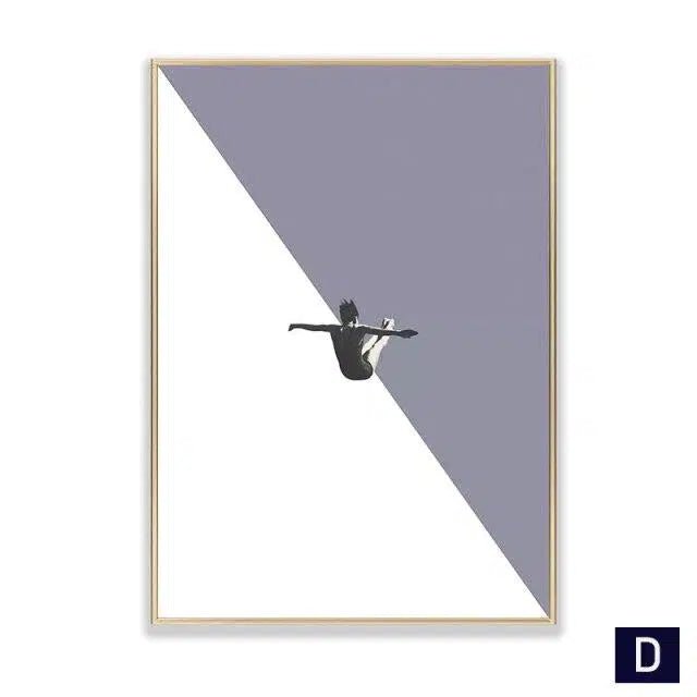 The Abstract Diver - Tabby Lighting