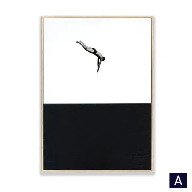 The Abstract Diver - Tabby Lighting