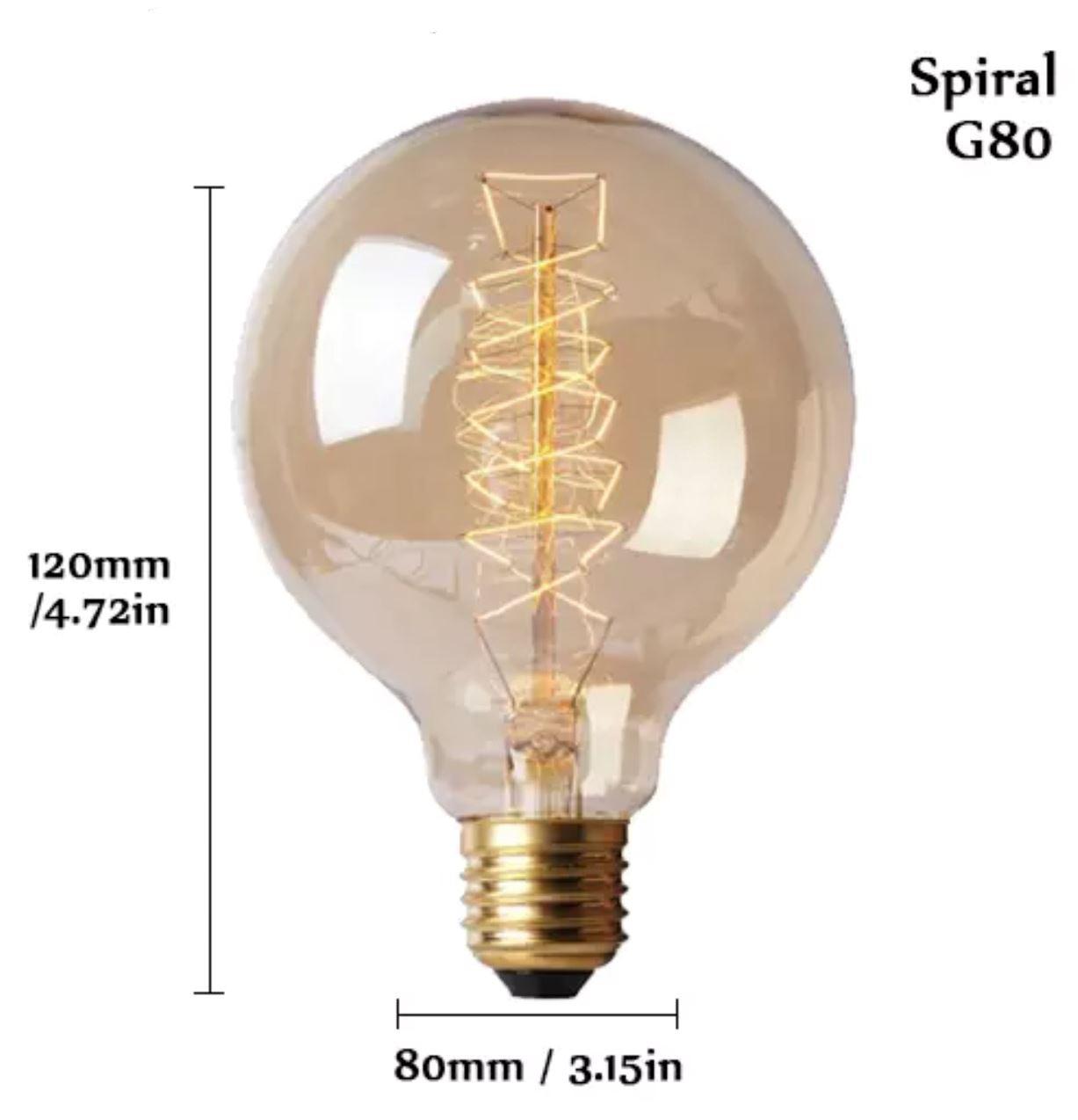 Vintage E27 Filament Light Bulbs - Tabby Lighting