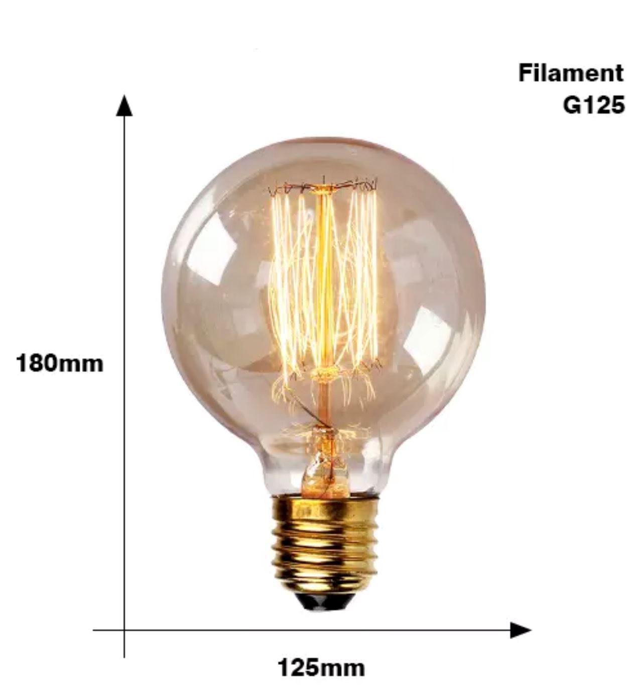 Vintage E27 Filament Light Bulbs - Tabby Lighting