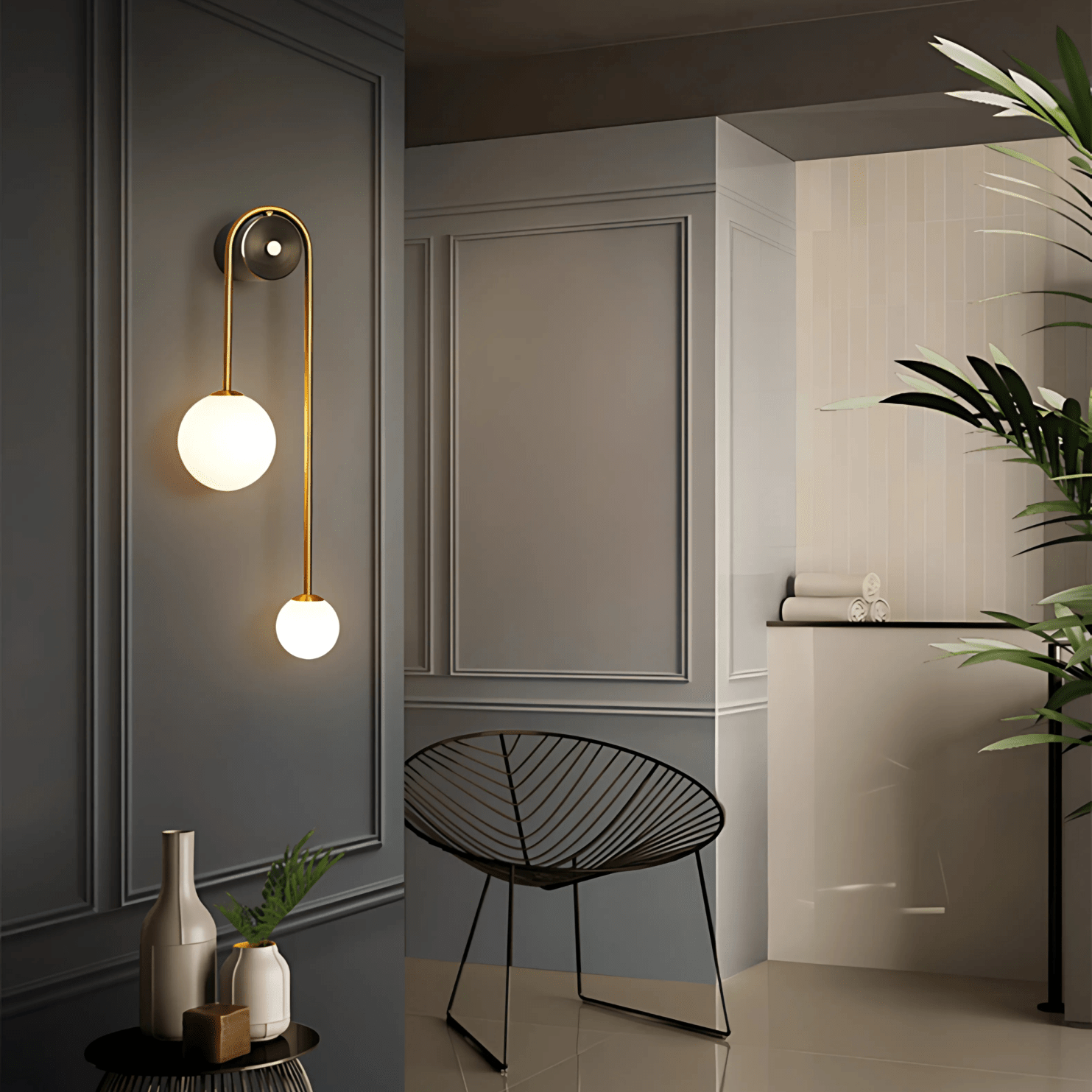 Balanced Wall Light - Tabby Lighting