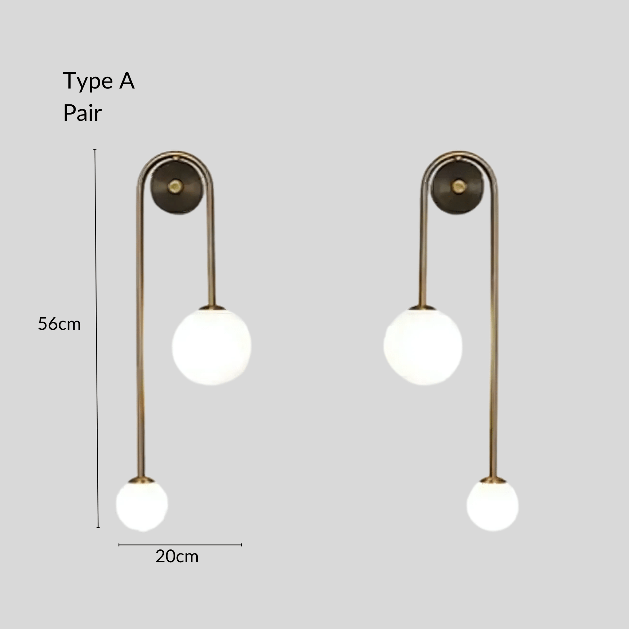 Balanced Wall Light - Tabby Lighting