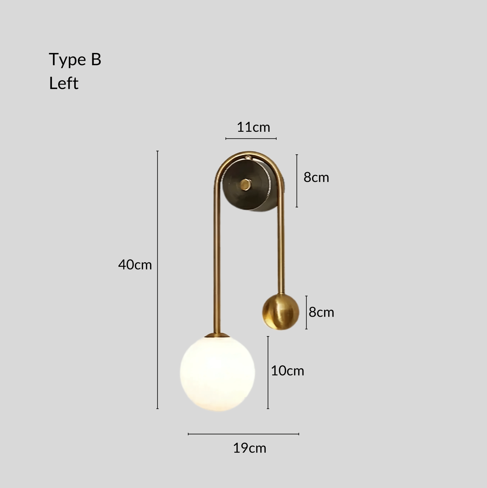 Balanced Wall Light - Tabby Lighting