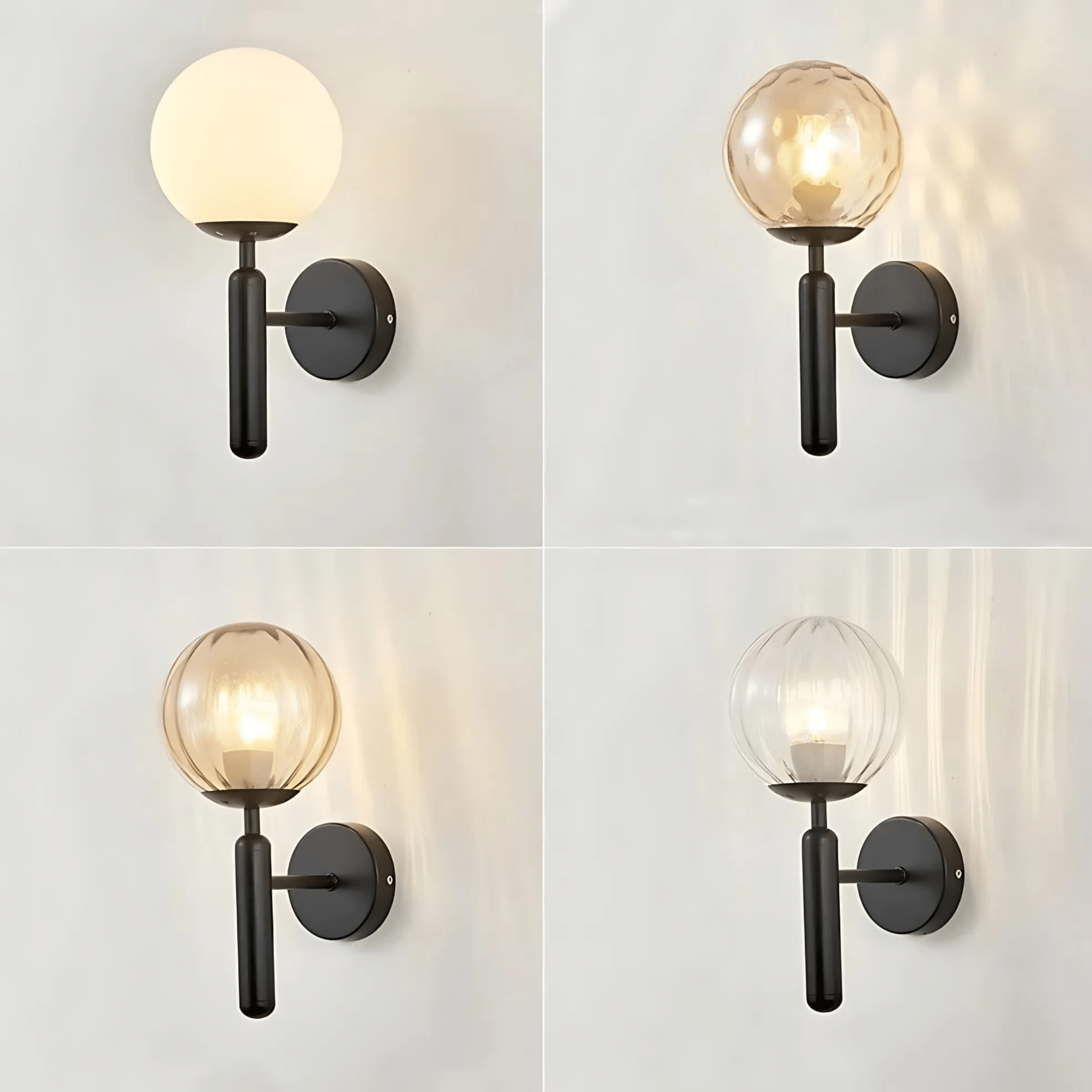 Bauer Black Wall Light - Tabby Lighting