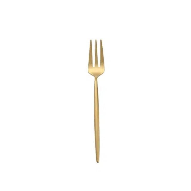 Brushed Gold Cutlery Set - Tabby Lighting