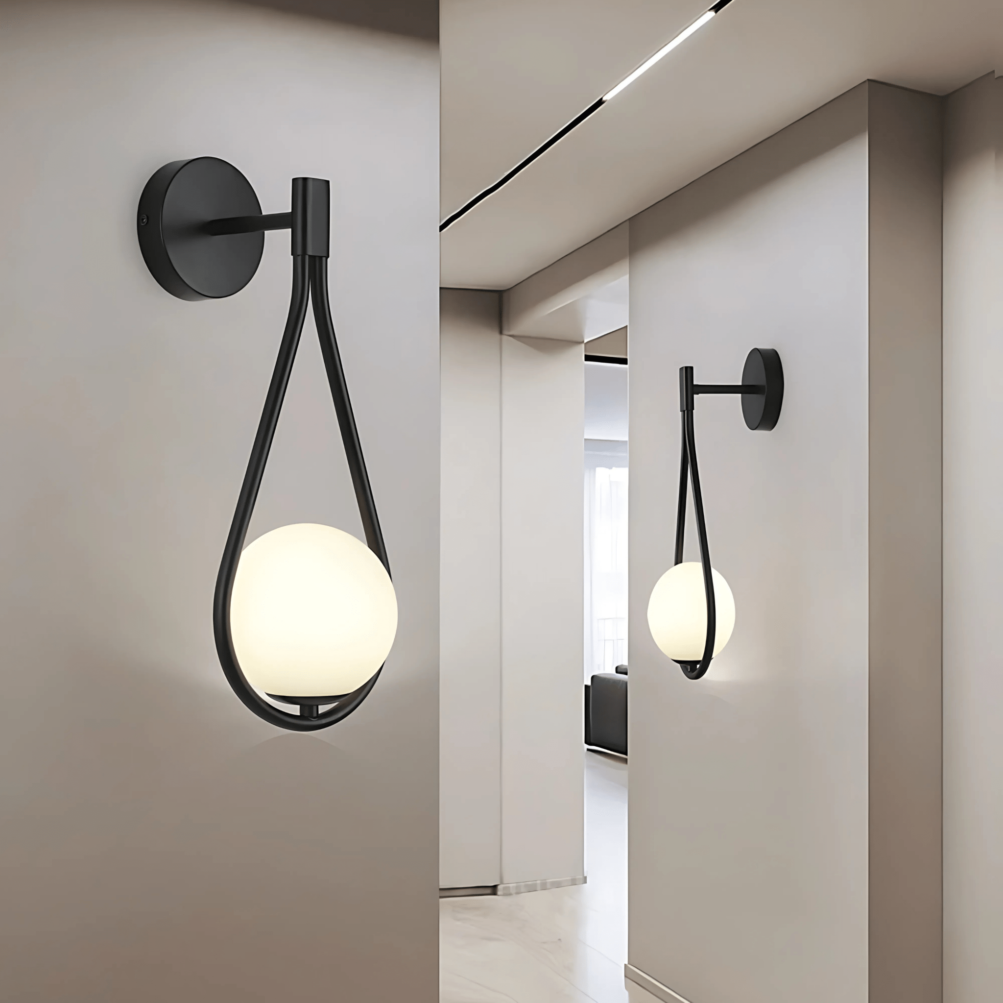 Droplet Wall Lights - Tabby Lighting
