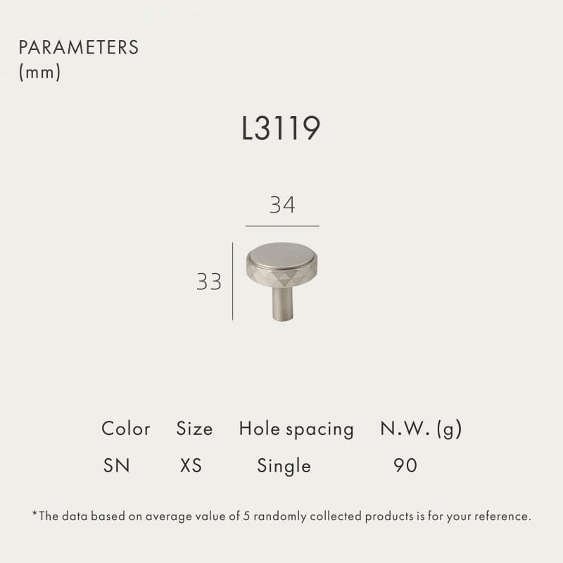 Geo Handle - Tabby Lighting