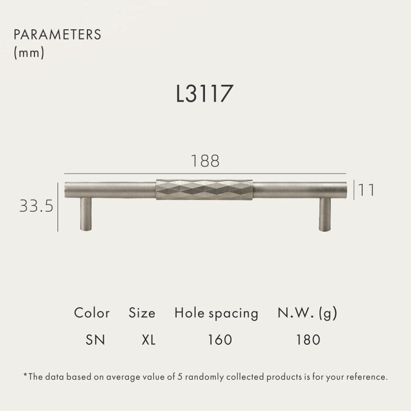 Geo Handle - Tabby Lighting
