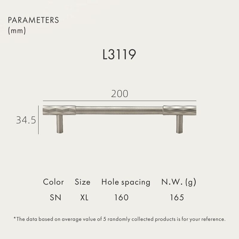 Geo Handle - Tabby Lighting