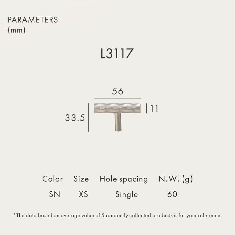 Geo Handle - Tabby Lighting