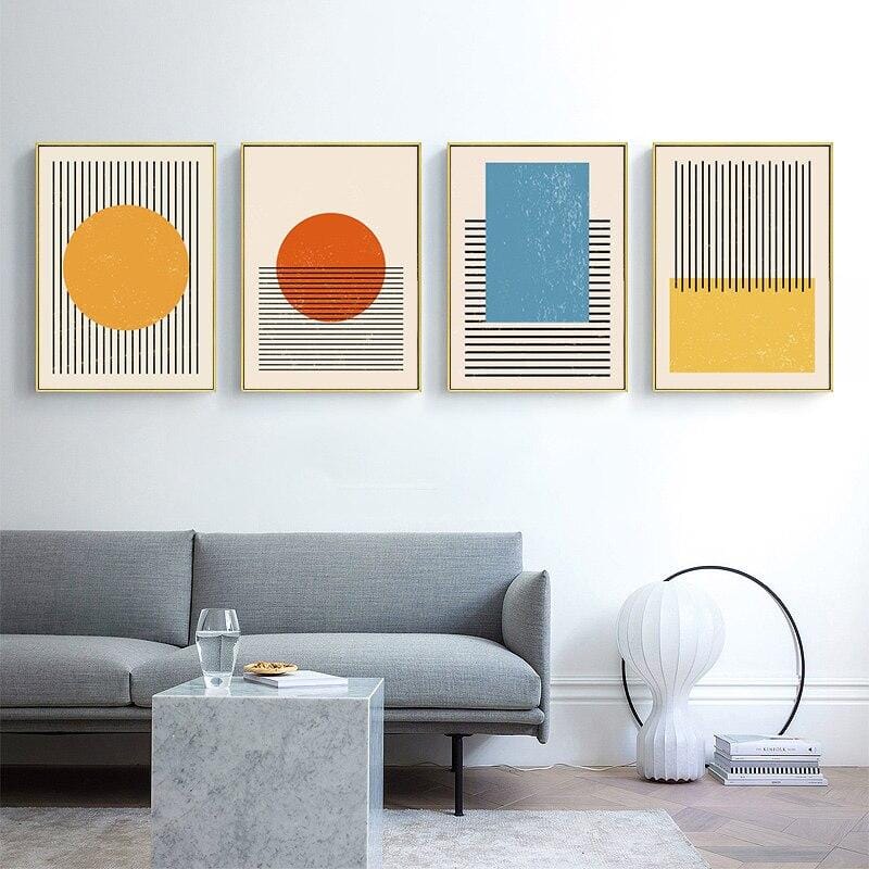 Geometric shape prints - Tabby Lighting