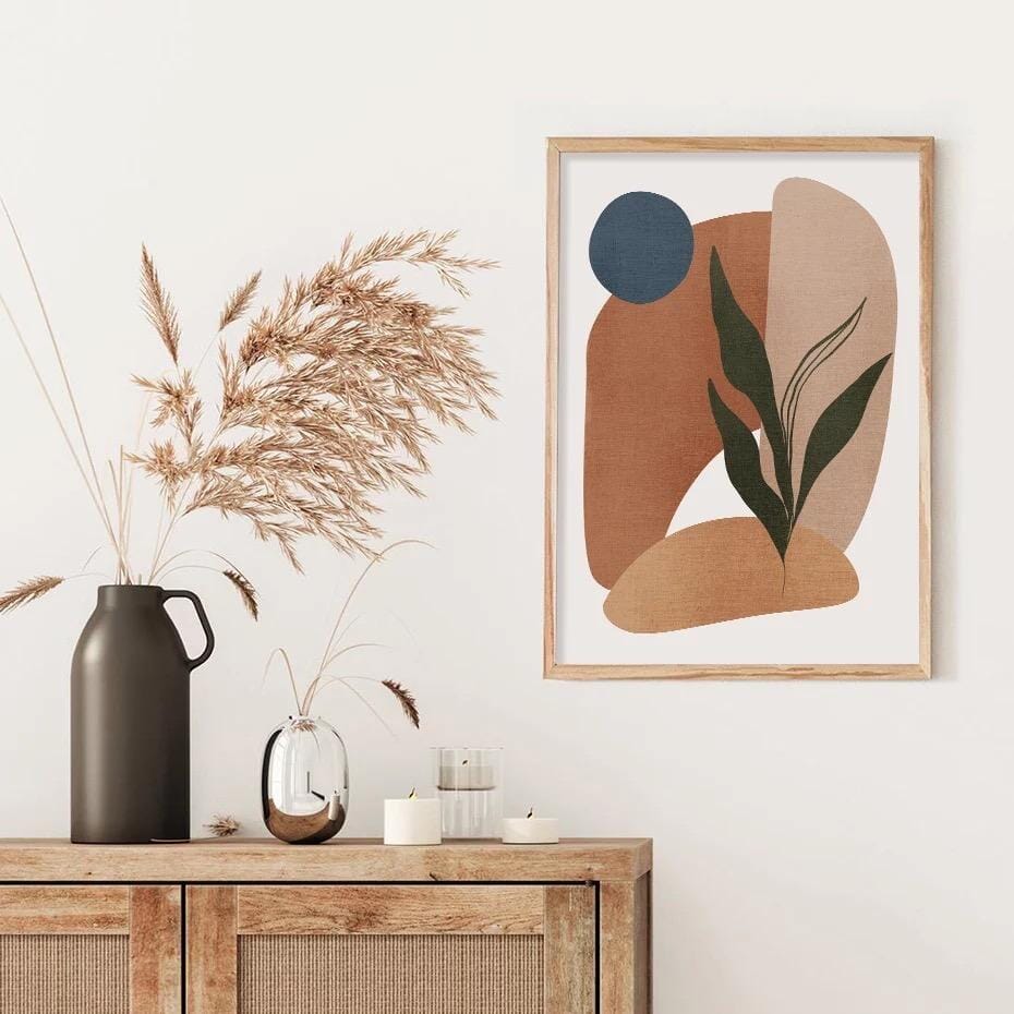 Green Leaf Bohemia Prints - Tabby Lighting